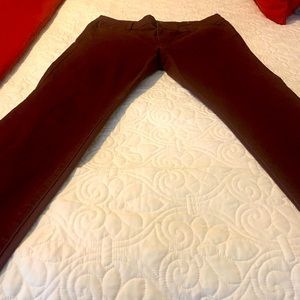 Burgandy jeans NWOT. Size 16